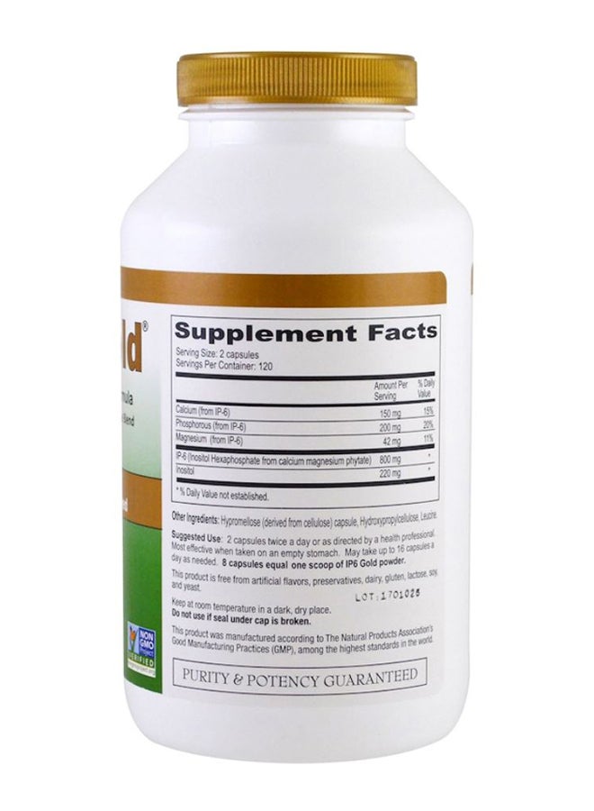 IP6 Gold Gold Immune Support Formula - 240 Capsules - Image 2