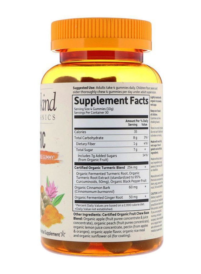 Garden of Life Turmeric Inflammatory Response - 120 Vegan Gummy Drops - Image 2