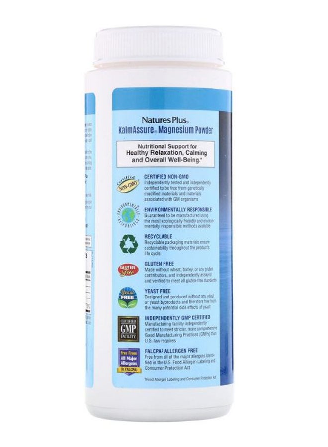 Natures Plus Orange Flavour Kalmassure Magnesium Powder - Image 3