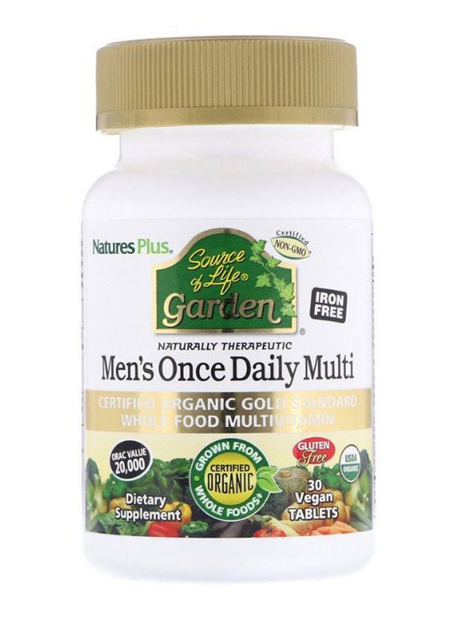 Natures Plus Source Of Life Garden Once Daily Multi - 30 Tablets - Image 1
