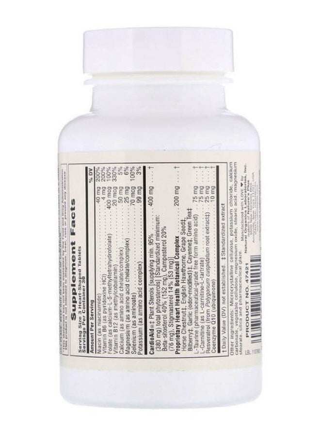 Natures Plus Heart Beat Cardiovascular Support - 90 Tablets - Image 2