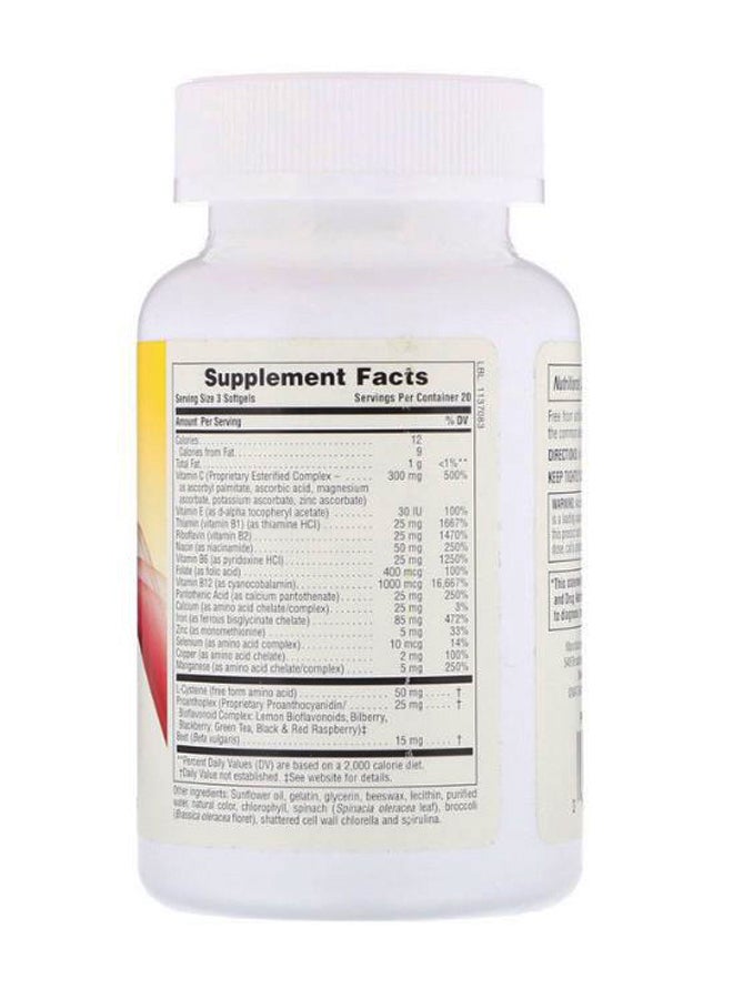 Natures Plus Hema-Plex Dietary Supplement- 60 Softgels - Image 2