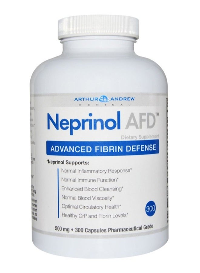 آرثر أندرو ميديكال كبسولات نيبرينول أدفانسد فيبرين ديفينس - 300 كبسولة - Image 1