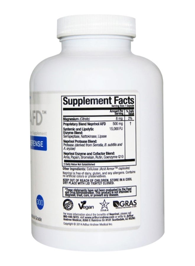 آرثر أندرو ميديكال كبسولات نيبرينول أدفانسد فيبرين ديفينس - 300 كبسولة - Image 2