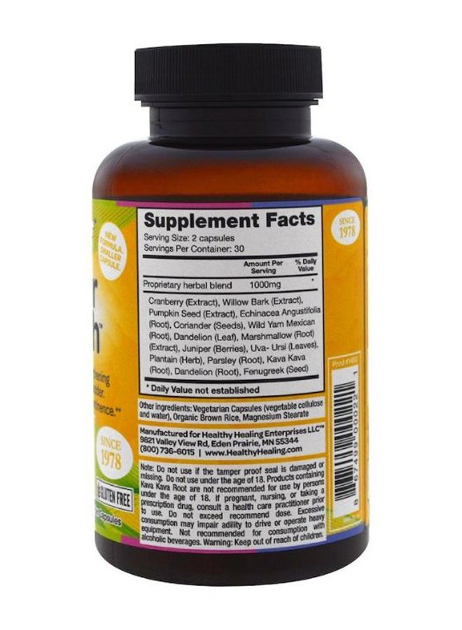 Crystal Star Bladder Strength Supplement - 60 Capsules - Image 2