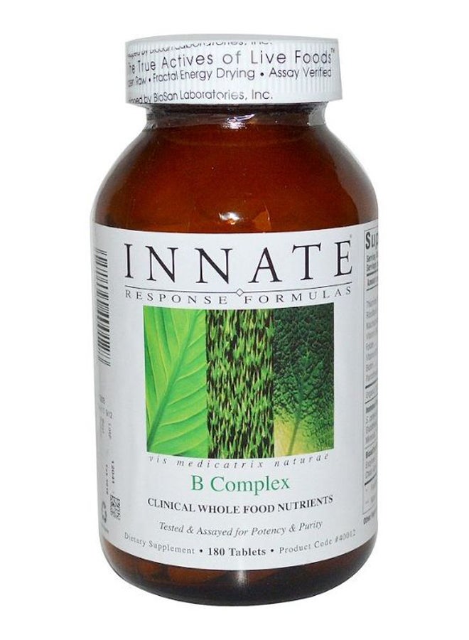 Innate Response Formulas B Complex - 180 Tablets  - Image 1