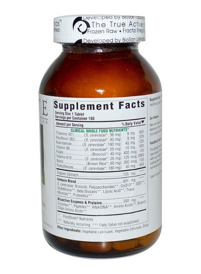 Innate Response Formulas B Complex - 180 Tablets  - Image 2