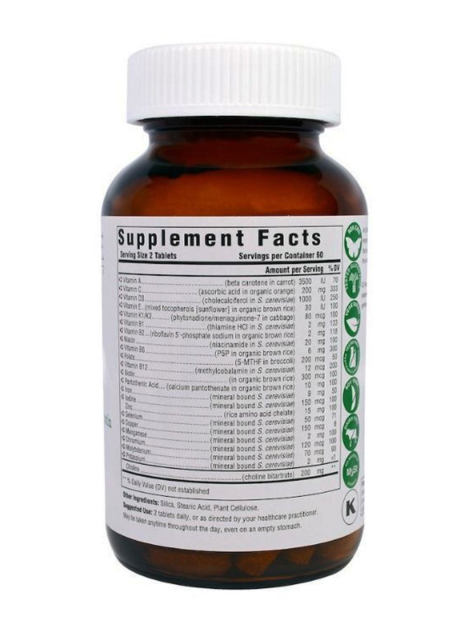 Innate Response Formulas Multivitamin And Mineral Dietary Supplement - 120 Tablets  - Image 2
