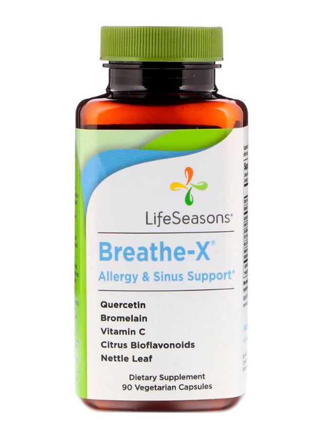 لايف سيزنز بريث إكس لدعم الحساسية والجيوب الأنفية - 90 كبسولة - Image 1