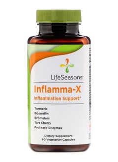 LifeSeasons Inflamma-X Inflammation Support - 60 Capsules UAE | Dubai ...