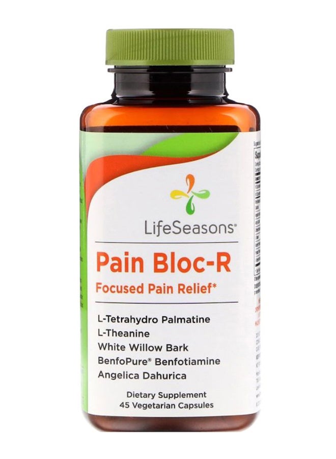 لايف سيزنز مكمل غذائي باين بلوك-آر - 45 كبسولة نباتية - Image 1