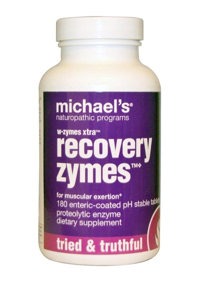 Michael's Naturopathic W Zymes Xtra Recovery Zymes - 180 Tablets - Image 1