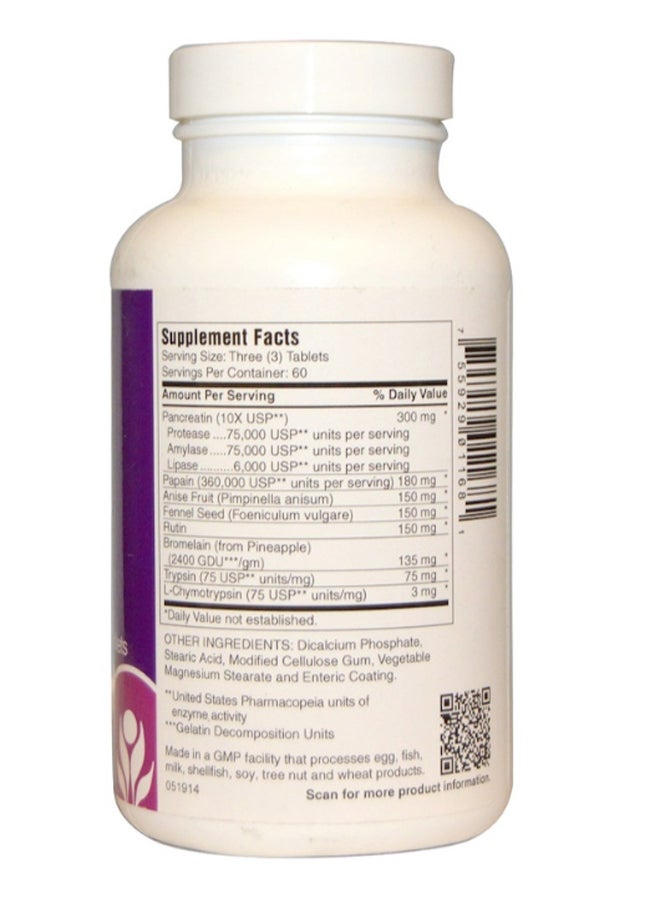 Michael's Naturopathic W Zymes Xtra Recovery Zymes - 180 Tablets - Image 2