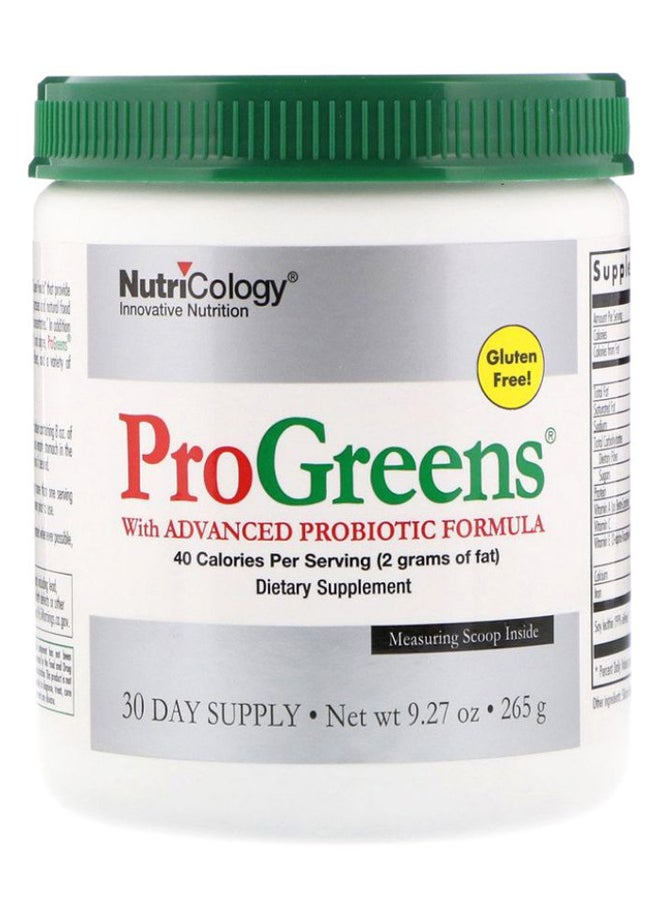 Nutricology Progreens With Advanced Probiotic Formula  - Image 1
