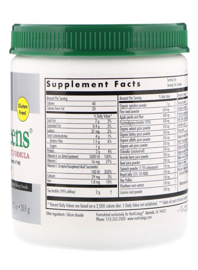 Nutricology Progreens With Advanced Probiotic Formula  - Image 2