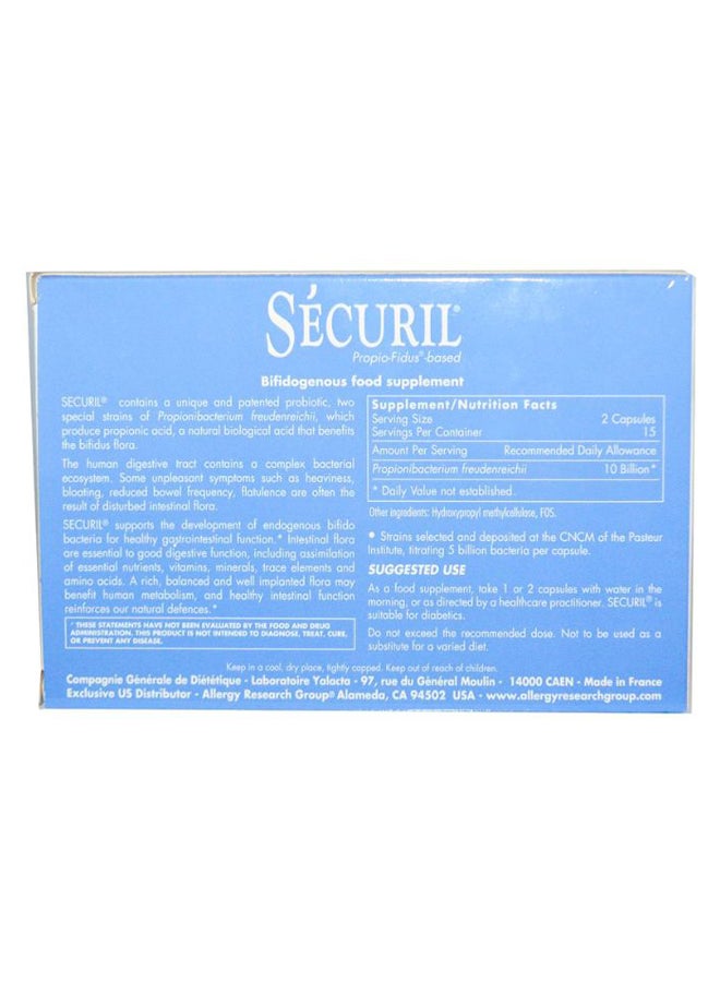 Nutricology - Securil Propio-Fidus-Based - 30 Capsules - Image 1