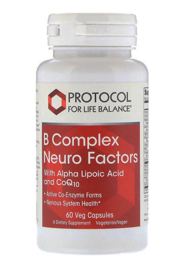 Protocol For Life Balance B Complex Neuro Factors - 60 Veg Capsules UAE ...