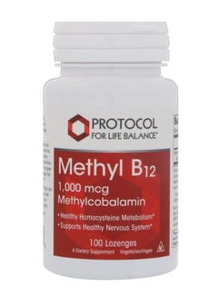 Protocol For Life Balance Methyl B12 Dietary Supplement - 100 Lozenges  - Image 1