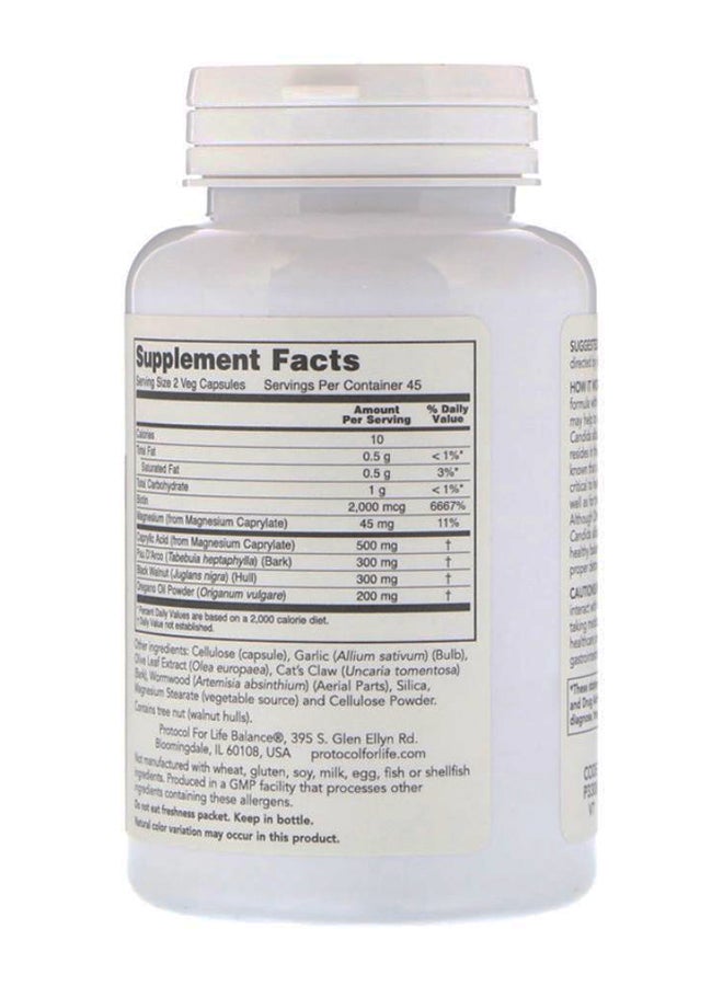 Orthoflora Yeast Support - 90 Veg Capsules - v1586545794/N36649355A_2