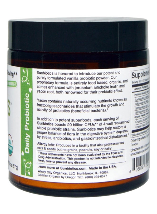 Potent Probiotics With Organic Prebiotics Powder Vanilla - v1586545807/N36649391A_2