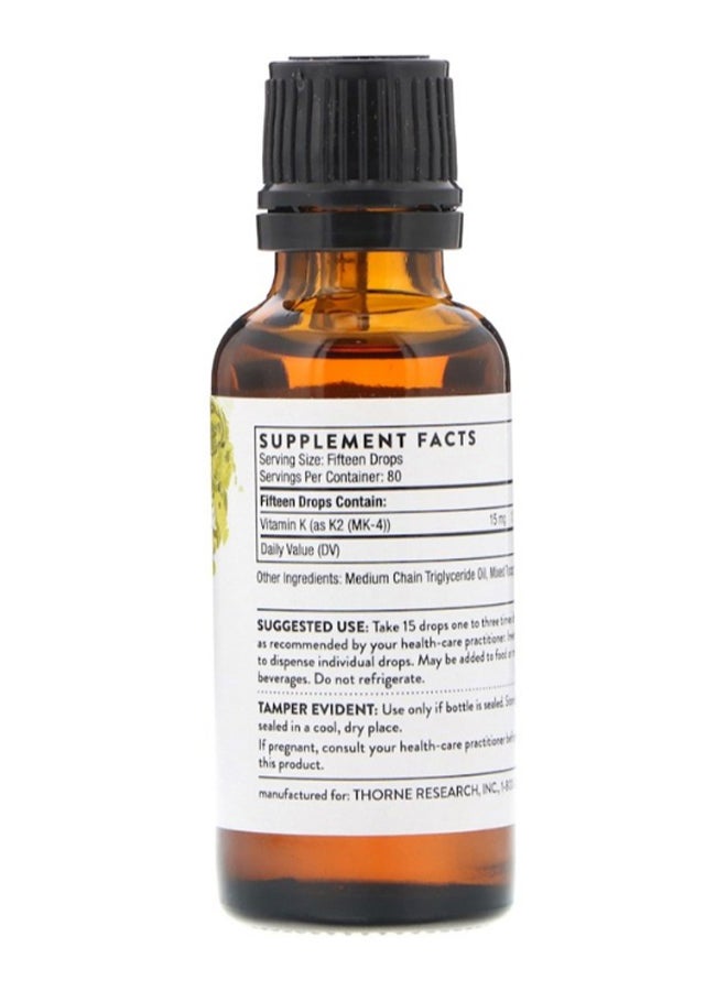 Thorne Research Vitamin K2 - Image 2