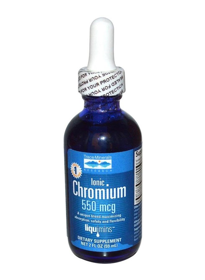 Trace Minerals Research Ionic Chromium Dietary Supplement 