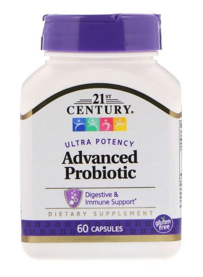 21st CENTURY Ultra Potency Advanced Probiotic - 60 Capsules KSA ...