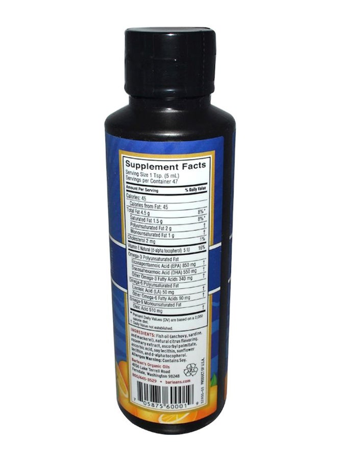 BARLEAN'S Orange Flavour Fresh Catch Fish Oil - Image 2