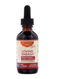 Loving Energy Adrenal Support With Medical Mushrooms Tonic 2 fl oz (60 ml)