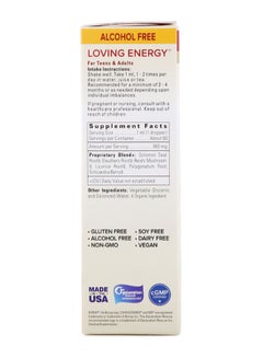 BIORAY Loving Energy Adrenal Support With Medical Mushrooms Tonic 2 fl oz (60 ml)  - Image 2
