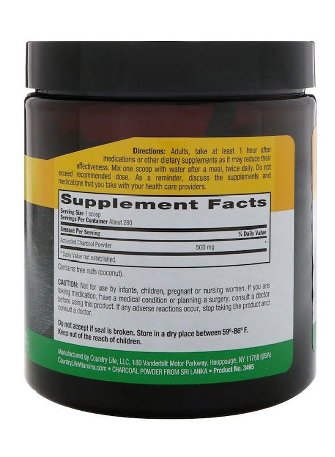 كانتري لايف مسحوق فحم جوز الهند المنشط الطبيعي - Image 2