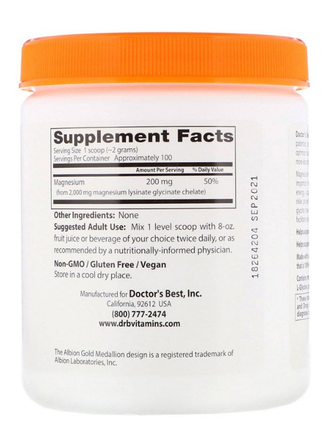 Doctor's BEST High Absorption Magnesium Powder  - Image 2