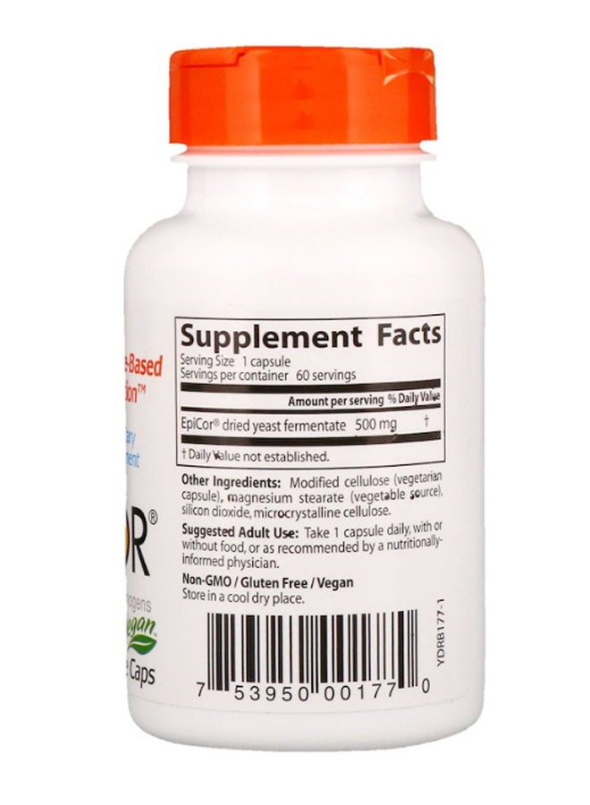 Doctor's BEST Epicor - 60 Veggie Caps  - Image 2