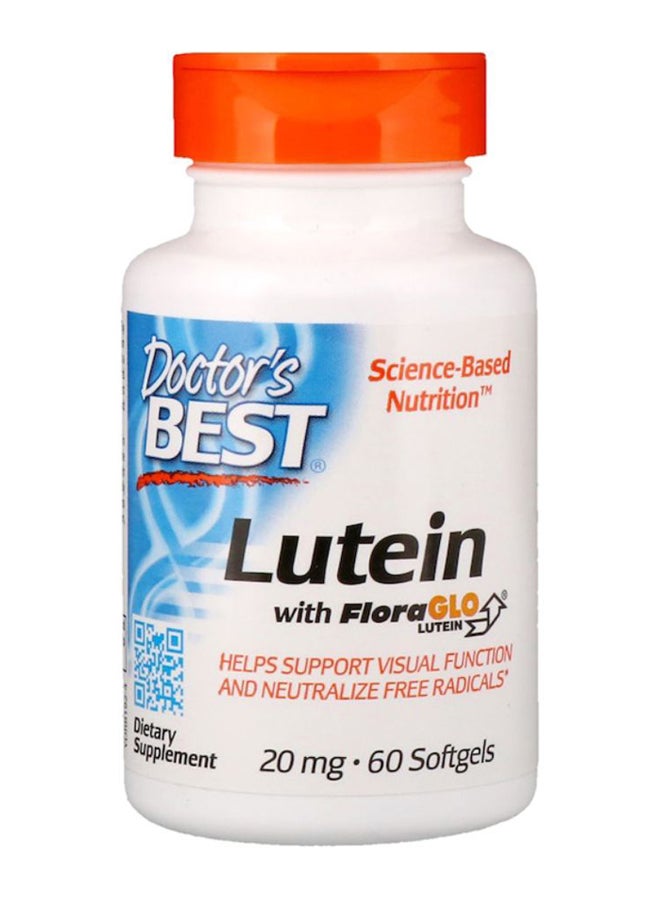 Lutein With Flora Glo Dietary Supplement - 60 Softgels