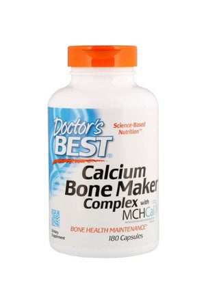Calcium Bone Maker Complex With MCHCal - 180 Capsules - v1586545947/N36650023A_1
