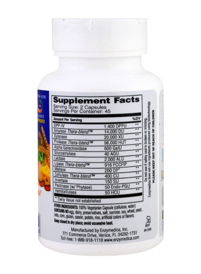 ENZYMEDICA Digest Spectrum Digestive Support - 90 Capsules  - Image 2