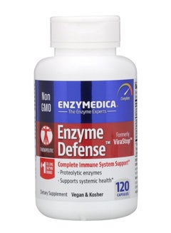 ENZYMEDICA Enzyme Defense - 120 Capsules  - Image 1