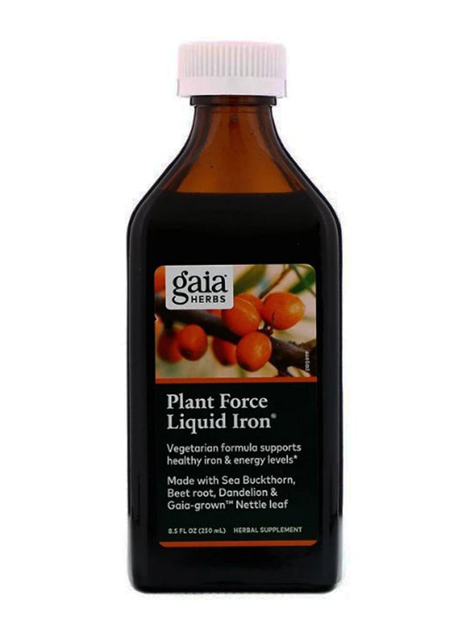 Gaia Herbs Plant Force Liquid Iron 