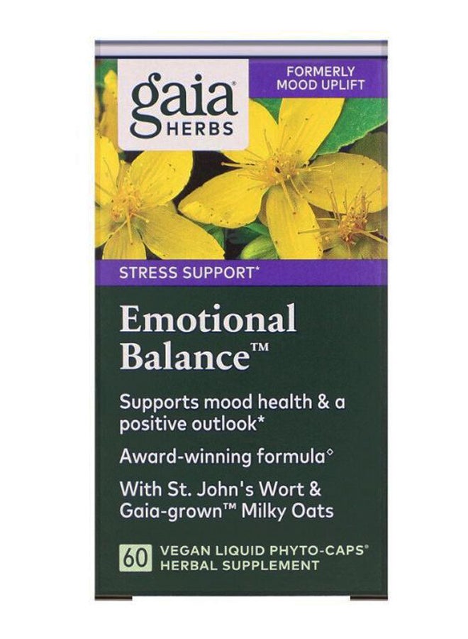Gaia Herbs Emotional Balance - 60 Capsules - Image 1