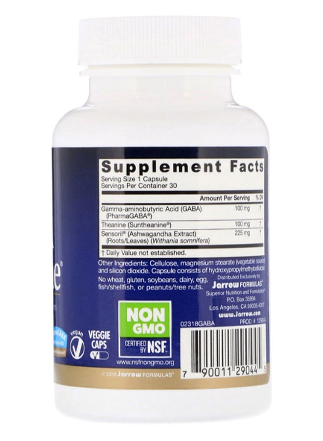 جارو فورملاز مكمل غذائي جابا لتخفيف التوتر - 30 كبسولة - Image 2