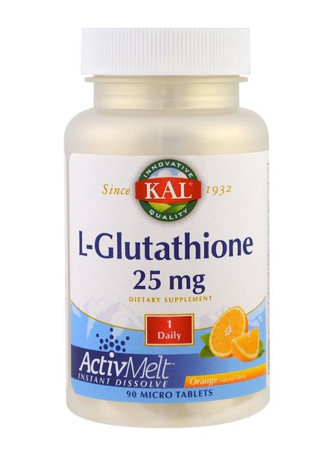 KAL L-Glutathione ActivMelt Orange - 90 Micro Tablets