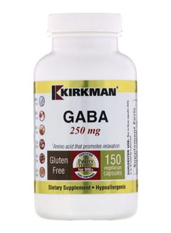 Kirkman Labs GABA Dietary Supplement - 150 Capsules  - Image 1