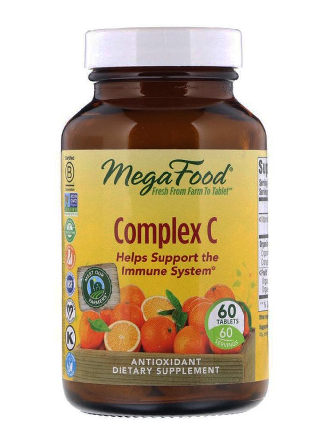 MegaFood Complex C Immune Support - 60 Tablets