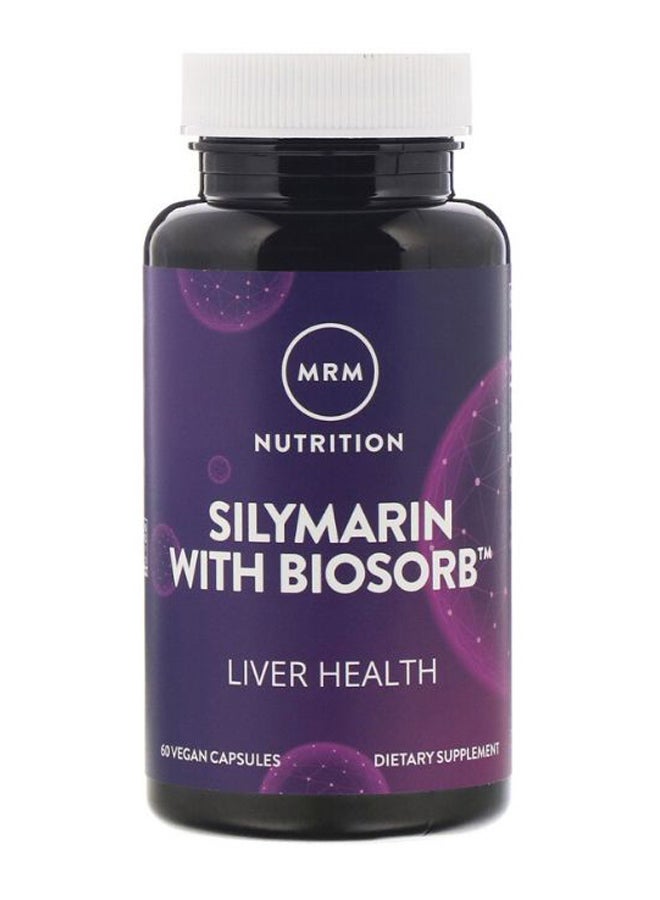 Nutrition Silymarin With Biosorb - 60 Vegan Capsules - v1586546081/N36650394A_1