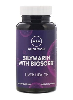 MRM Nutrition Silymarin With Biosorb - 60 Vegan Capsules 
