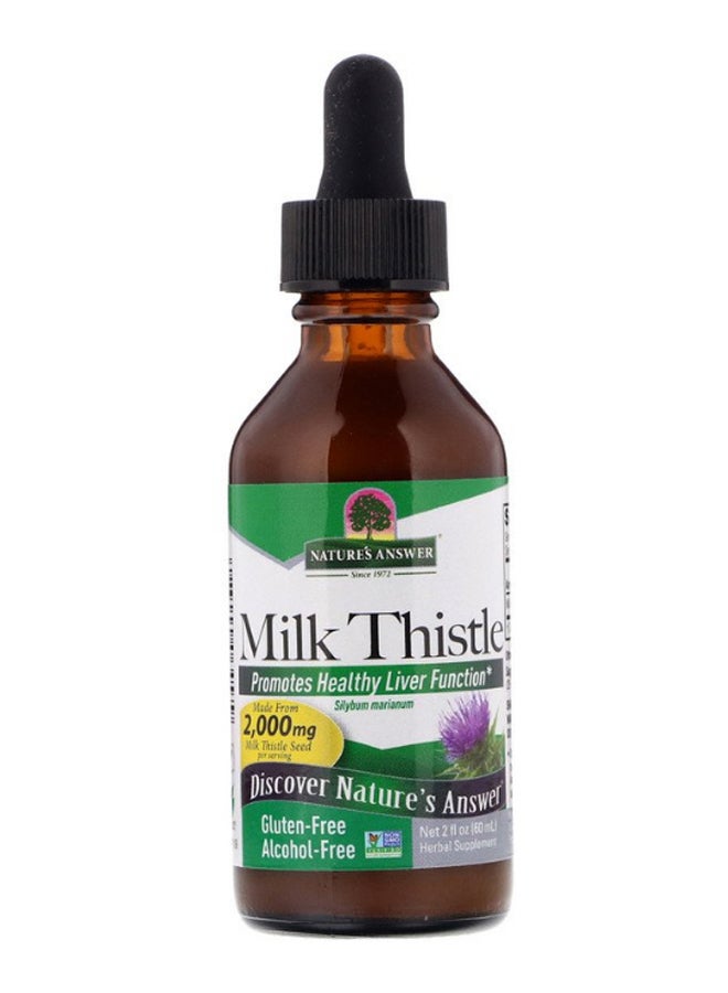 NATURE'S ANSWER Milk Thistle - Image 1