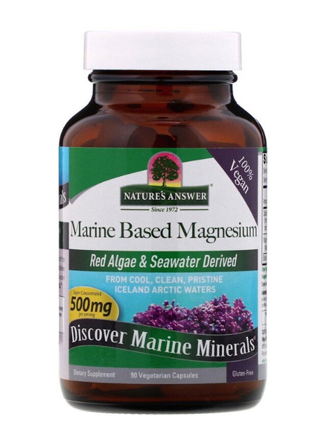NATURE'S ANSWER - Marine Based Magnesium - 90 Capsules - Image 1