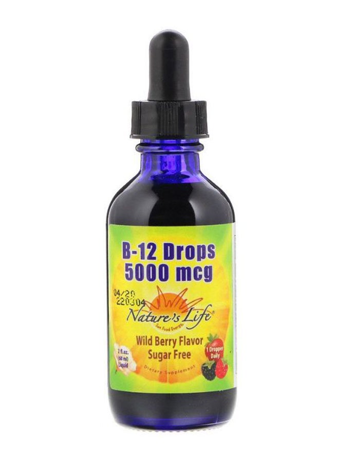Nature's Life - Wild Berry Flavor B-12 Drops - Image 1