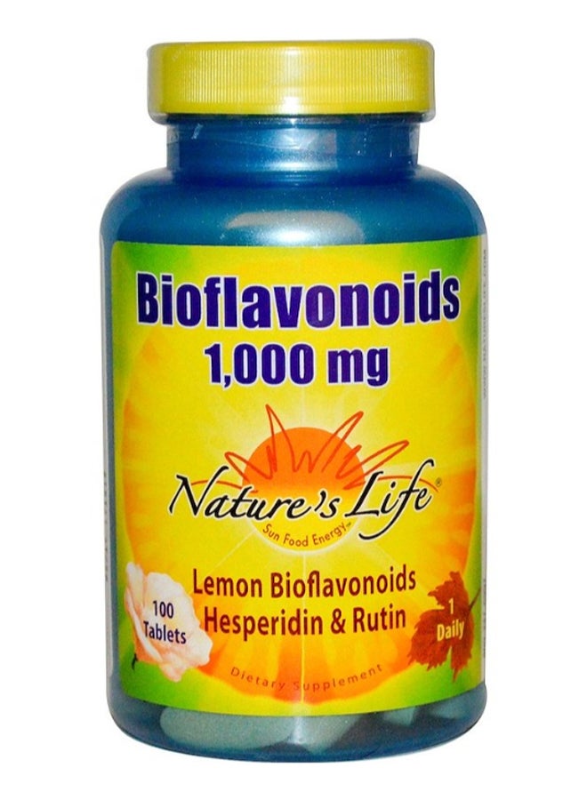 Nature's Life Lemon Bioflavonoids Dietary Supplement - 100 Tablets  - Image 1