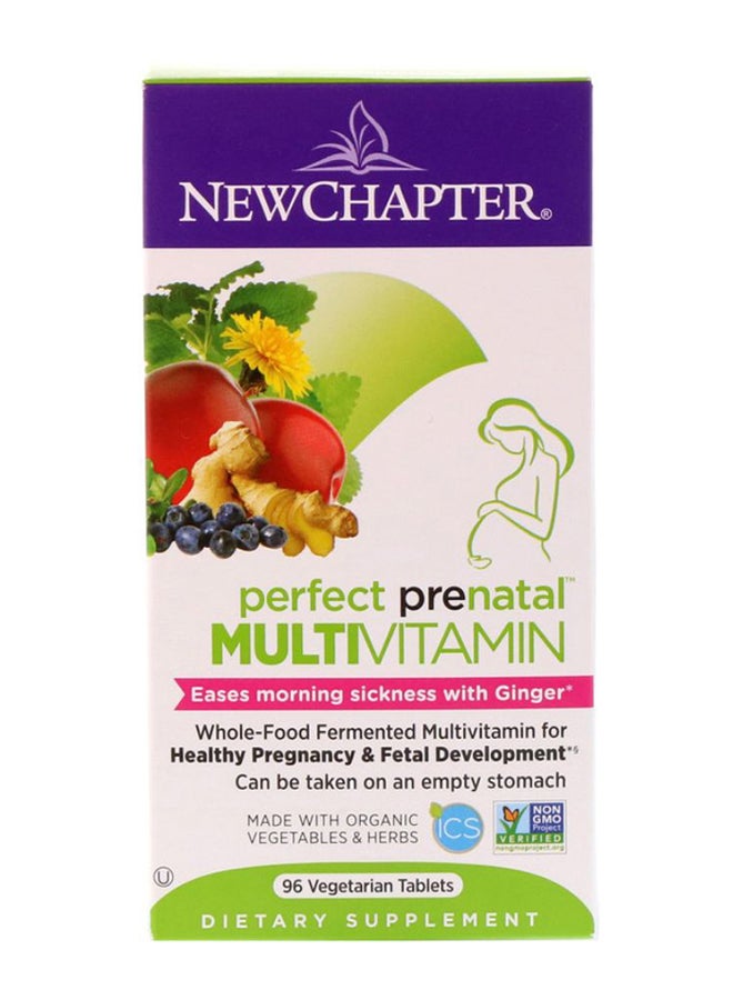 New Chapter Perfect Prenatal Multivitamin - 96 Tablets